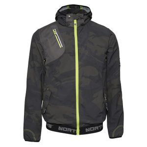 Sweat De Travail Kyllian Gris – Col Montant Zippé, Poche Bras, Polaire Doublée