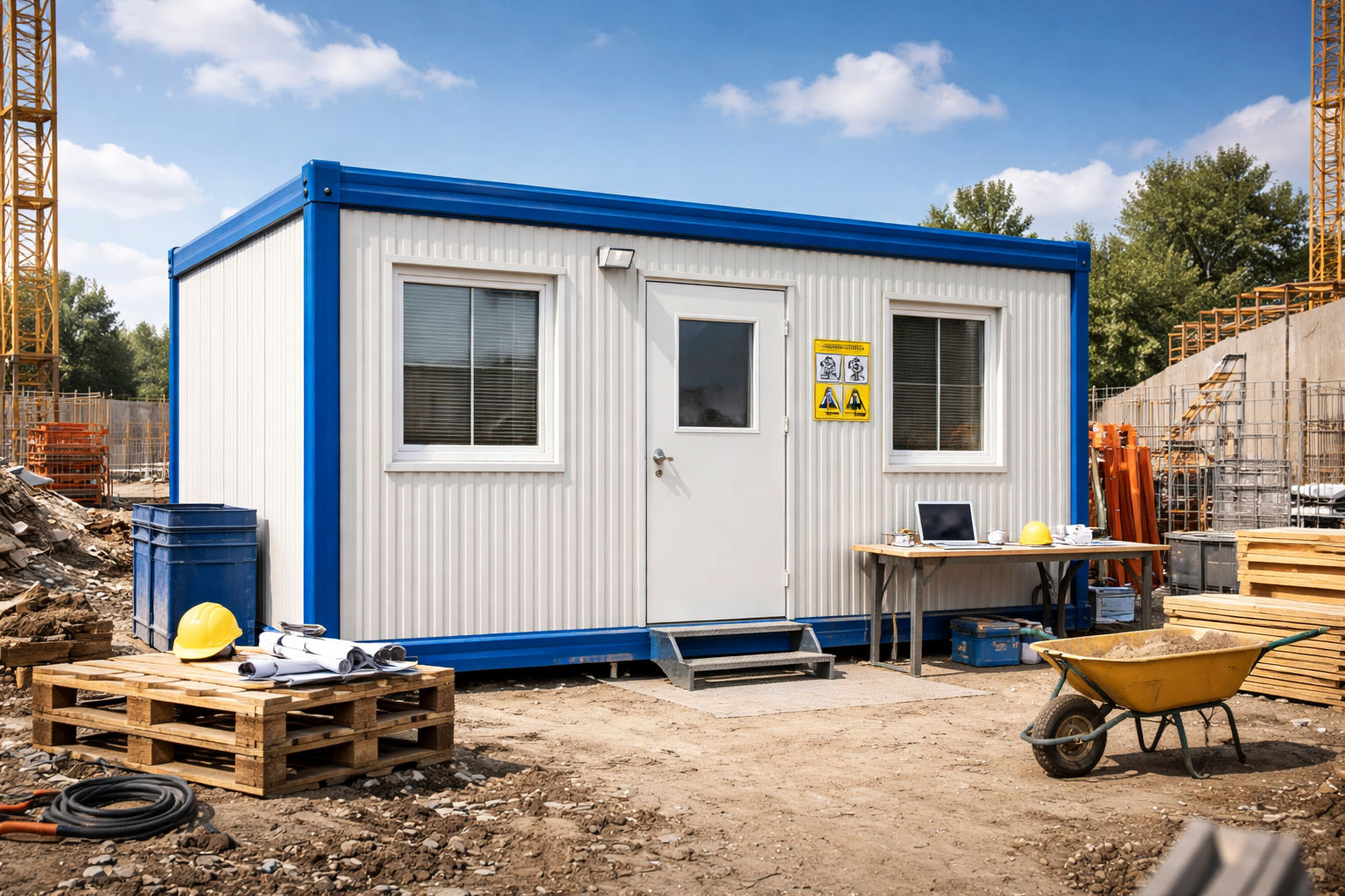 Roulotte de chantier – visuel 1